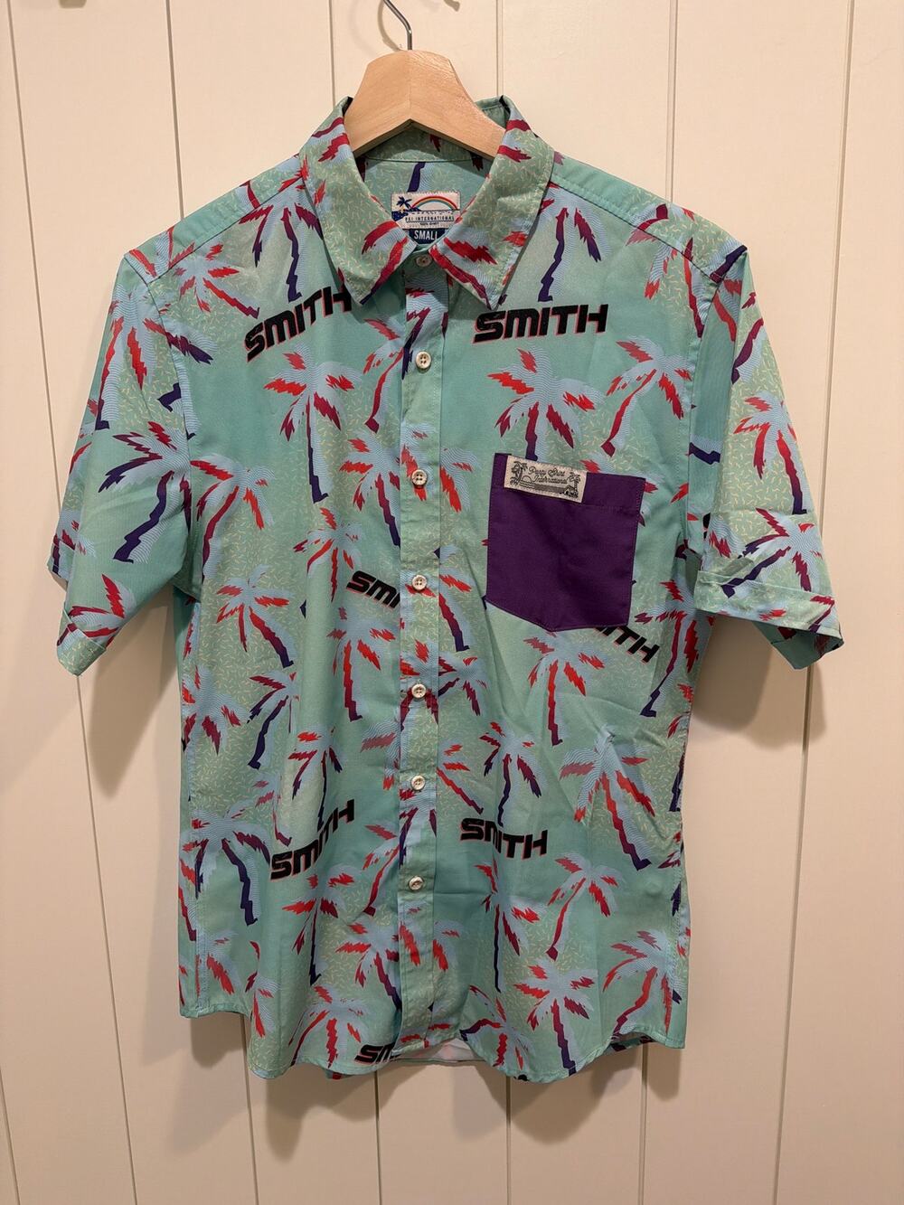 Smith Optics x Party Shirt International Limited Edition Hawaiian Shirt Men’s S